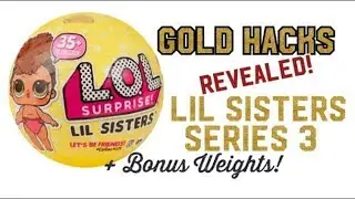 CONFETTI POP LOL Surprise Doll Series 3 HACKS! GOLD BALL ULTRA RARE
