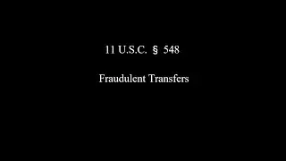 An Introduction to Basic Fraudulent Conveyance Laws