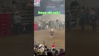 Mutton Busting! Kid Falls Off Sheep at Rodeo 😭 #juneteenth #funnyshorts #events