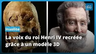 La voix du roi Henri IV recr&eacute;&eacute;e gr&acirc;ce &agrave; un mod&egrave;le 3D fonctionnel de son conduit vocal