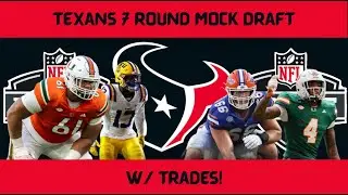 REVAMPED OFFENSIVE UNIT?? TEXANS 7 ROUND MOCK DRAFT FOR 2026!!