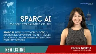 SPARC AI is addressing opportunities in the multi-billion dollar geospatial intellectual property