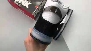 Slam Jam x Nike Dunk High Clear Black Sneakers DA1639-101