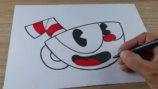 HOW TO DRAW CUPHEAD