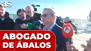 El abogado de &Aacute;BALOS acude a la C&Aacute;RCEL de SOTO DEL REAL: ESCENA CA&Oacute;TICA CON LA PRENSA