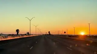 Driving from Portland to the new Harbor Bridge Corpus Christi 