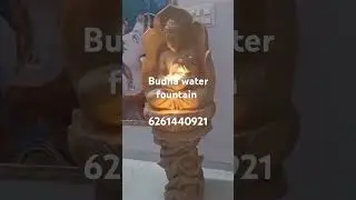 Budha water fountain #budhastatue #budhafountain #waterfountain