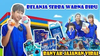 DISTA 24JAM BELANJA SERBA WARNA BIRU!! SEMUA DIBELI!! #viralvideos