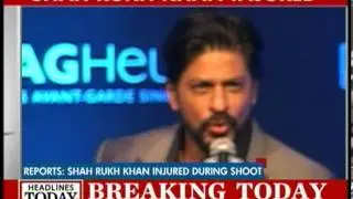 SRK suffers minor injuries during shoot of 'Happy New Year'