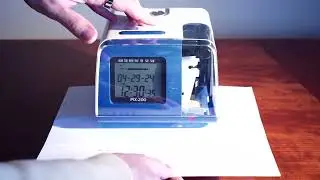 Amano PIX-200 Electronic Time Recorder