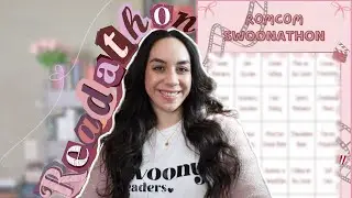 ROMCOM SWOONATHON READATHON ANNOUNCEMENT 2026 💖🎬 || Bingo Board & 50+ book recs included!
