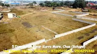 5 Dismil Plot for Sale Near Chas - Purulia NH (Kurra Market), Chas, (Bokaro Steel City) I Land