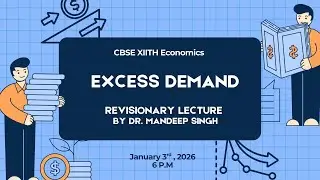 Excess Demand | Inflationary Gap | CBSE 12th Macro Economics | Full-Employment | Under-Employment |