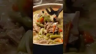 Сегодня на деревенской кухне &ndash; рагу из козлятины. Надеюсь, оно будет таким же вкусным, как и выгл...