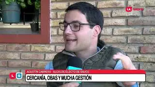 Agustín Cabrera de 20 años es el Alcalde electo de Sauce