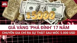 Giá vàng tăng mạnh nhất 17 năm: Cú ‘bắt đáy’ lịch sử hay chiếc bẫy của các ông lớn| VTC News