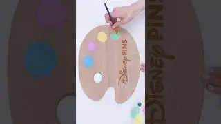 I made a 🎨 Disney pin display