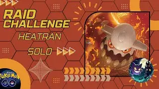 Heatran Solo Raid in Sunny Weather with Primal Groudon
