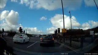 B&Q Newcastle roundabout to A1 instructional video