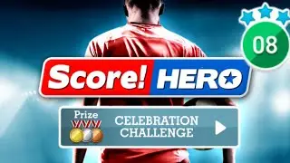 Score! Hero - Celebration Challenge - Level 8 - 3 Stars