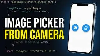 Image Picker from Camera and Gallery in Flutter || Amazevalley