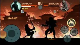 Shadow Fight 2:Act 6 Iron Reign |Defeat Shogun |Gameplay