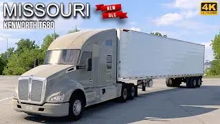 ATS MISSOURI | AMERICAN TRUCK SIMULATOR 4K | Kenworth T680 | Dry Cargo Transport