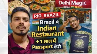 Brazil Vlog | Indian Restaurant, Local Areas & Passport Reality