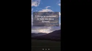 Three Things to Remember. #short #inspirationalquotes #motivationalvideos #moveforward