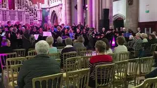 Glossop Ukulele Group and League of Ladies WI Choir at The Monastery -  This Is The Life