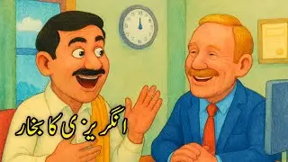 Angrezi ka Bukhar | انگریزی کا بخار | Best Funny Story in Urdu | Urdu Kahani 