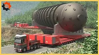 66 Extreme Dangerous Transport Skills - Jaw-Dropping Heavy Machinery in Action