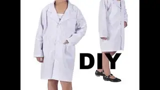 DIY DOCTOR'S/LAB COAT FOR KIDS |COSTUME |THRIFT TRANSFORMATION