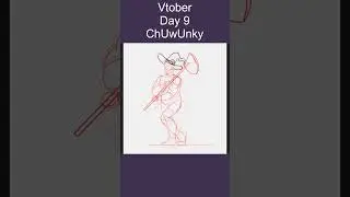 Vtober day 9 ChUwUnky! #vtober #vtuber #fanart #Artchallenge