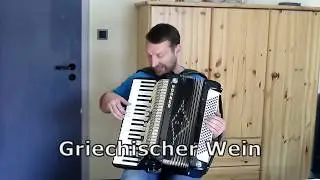Griechischer Wein Akkordeon