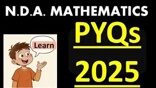 PYQs 2025 | NDA Mathematics | Q65