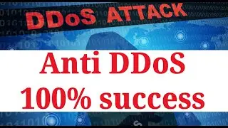Anti DDoS Attack Configure DDoS Attack cloudflare