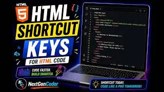 Shortcut Keys for html code