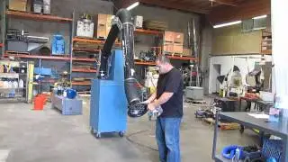 Airflow Systems Portable Fume Extractor Smoke Air Dust Cleaner Collector
