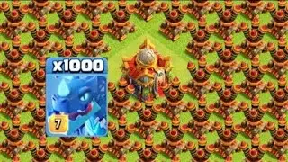 All Air Defense Level Max Vs Electro Dragon Troops - Clash of clans - Coc Games
