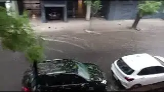 Tormenta en Rosario