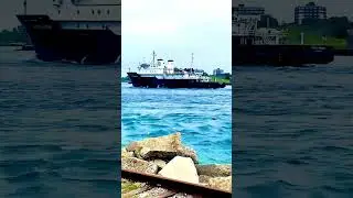 The Blue Water Bridge in Port Huron, Michigan 