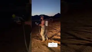 man creates completely legal homemade flamethrower  #fyp #shorts #flamethrower