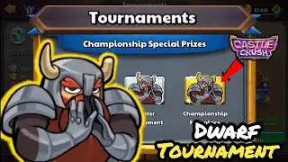 Dwarf Tournament 🎯 Gameplay! Castle Crush 
