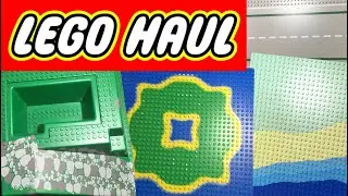 Getting What I Wanted! Lego Baseplates Haul