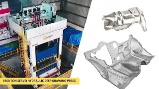 1250 TON SERVO HYDRAULIC DEEP DRAWING PRESS WITH MOVING BOLSTER | INCREDIBLE MACHINES - RAJKOT