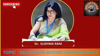 Education  in India  Before Independence