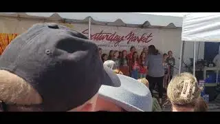 AWBREY PARK BULLDOGS CHOIR- Eugene Saturday Market. 6/10/2023