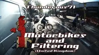 Motorbikes and Filtering (UK AKA Lane Splitting)