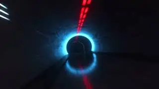 Endless ride through the mysterious infinite tunnel. Loopable animation. HD,Ultra Fast tunnel.